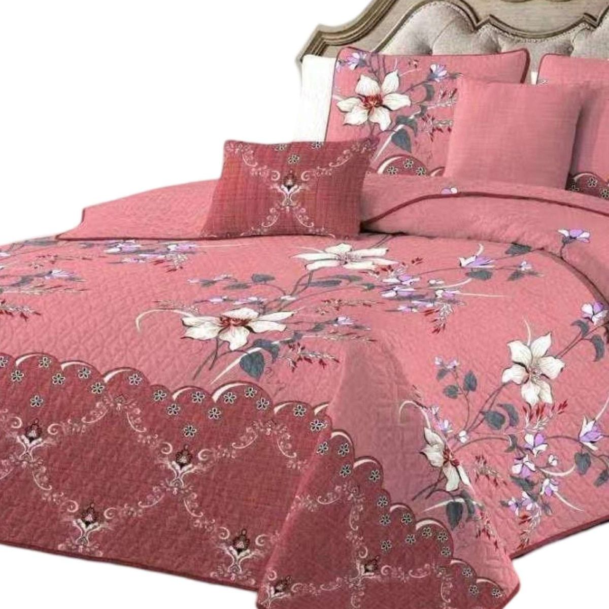 GENERICO - COBERTOR CON DISEÑO 2 PLAZAS