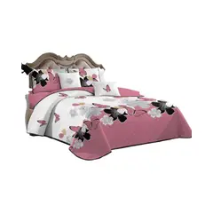 GENERICO - COBERTOR QUILT DE VERANO CON DISEÑO 2 PLAZAS