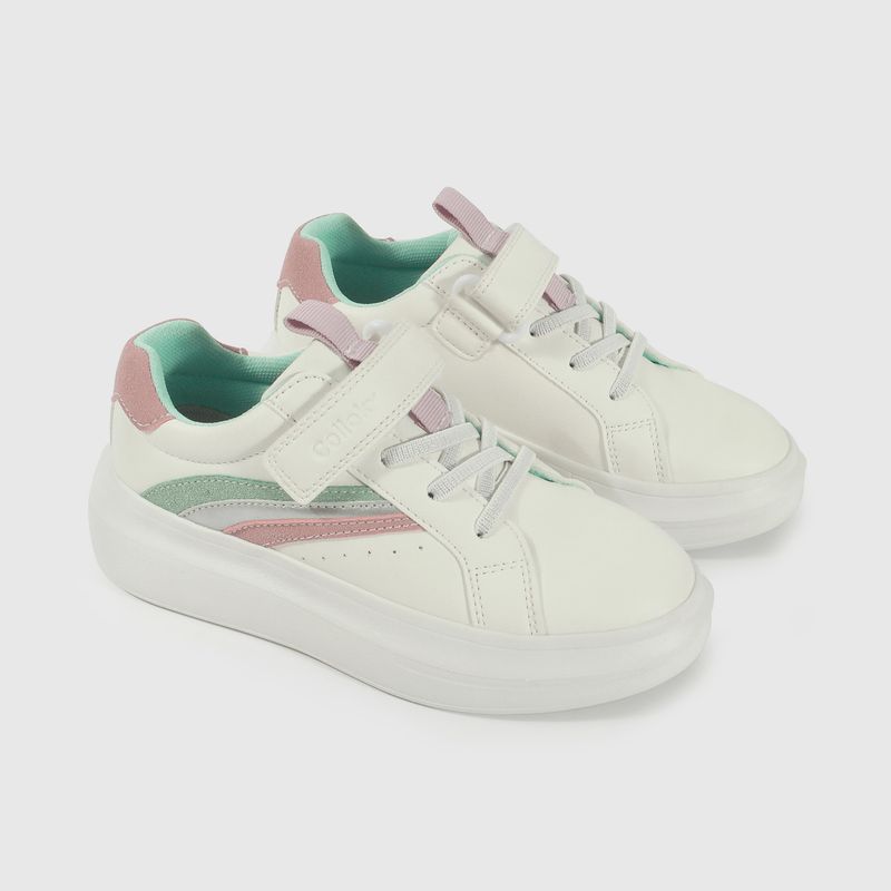 COLLOKY - Zapatilla Niña Blanco 56892 Colloky