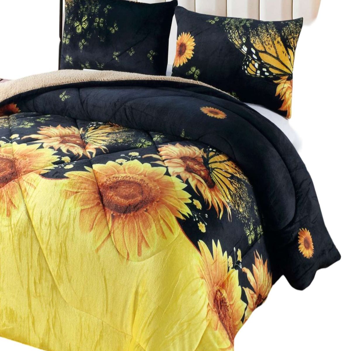 GENERICO - PLUMON CHIPORRO DE INVIERNO 2 PLAZAS GIRASOL