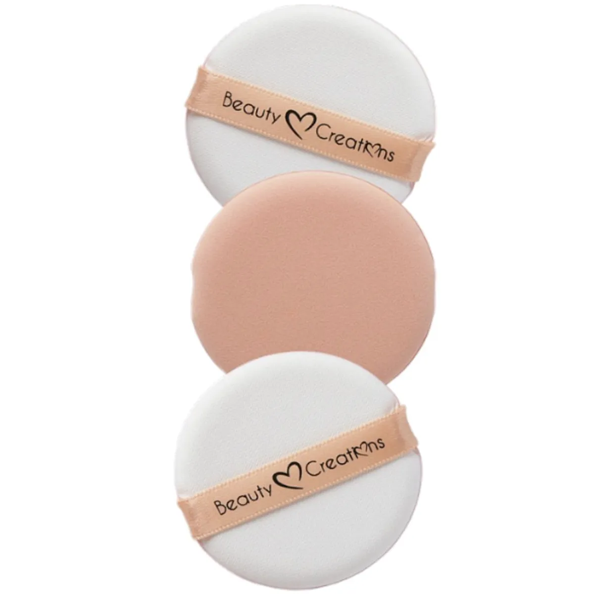 BEAUTY CREATIONS - Set De 3 Esponjas Beauty Creations Powder Foundations Puffs