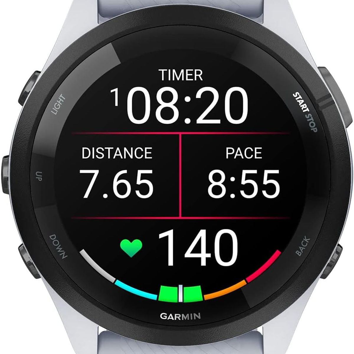 GARMIN - Garmin Forerunner 265 GPS Smartwatch 46mm - Blanco