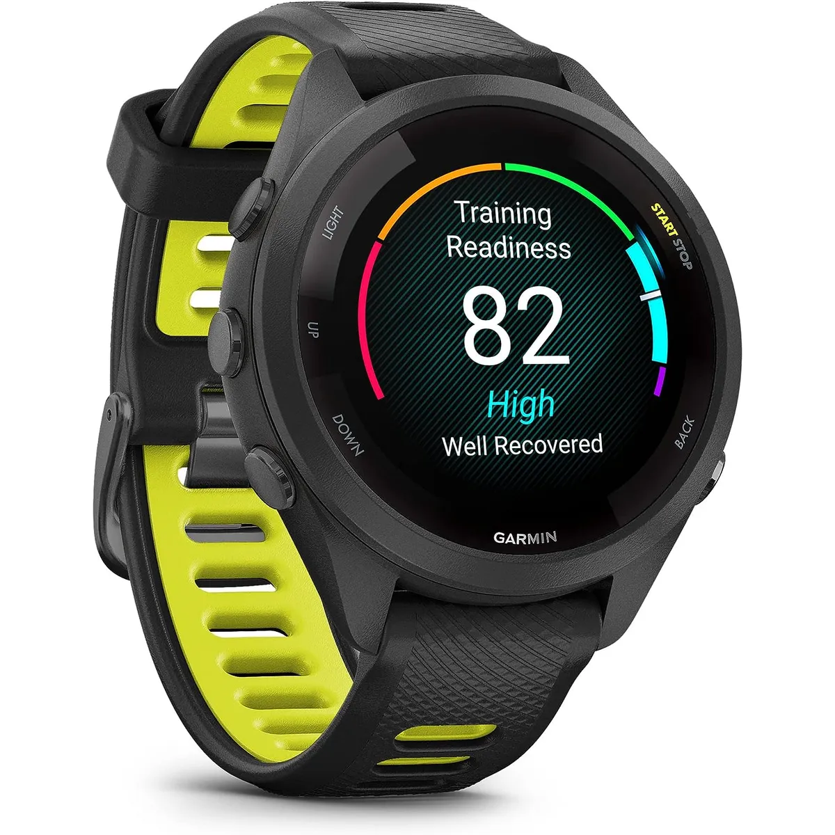 GARMIN - Garmin Forerunner 265S GPS Smartwatch 42mm - NegroAmarillo