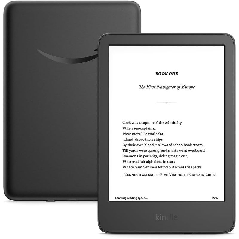 AMAZON - Amazon Kindle 2024 - 6" Tamaño de la pantalla - 16GB - Negro