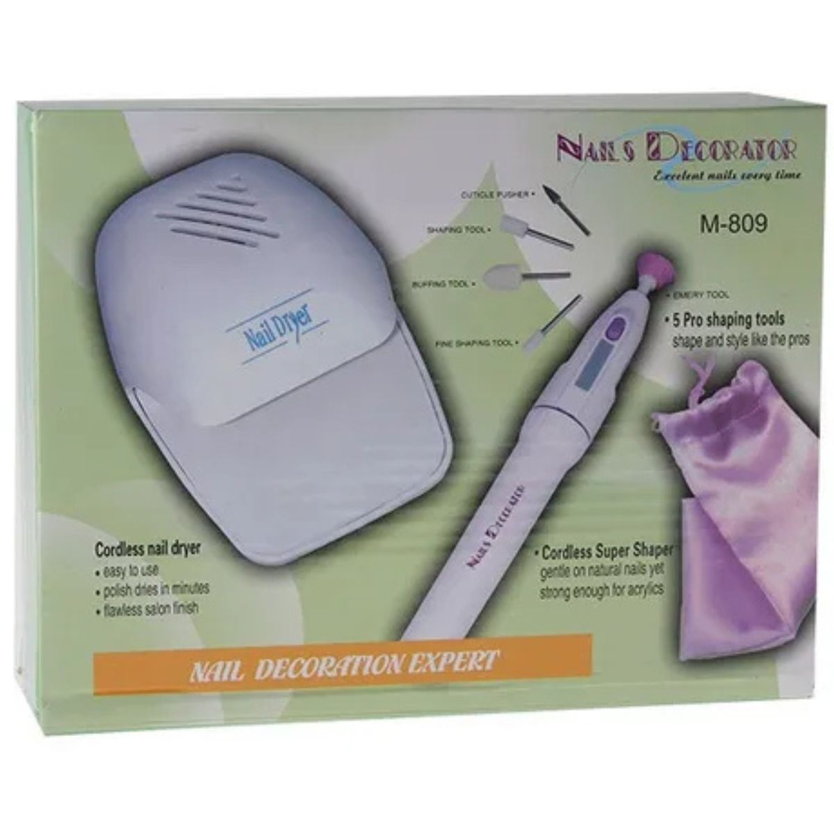 GENERICO - Set Mini Dremel + Lampara Para Manicure