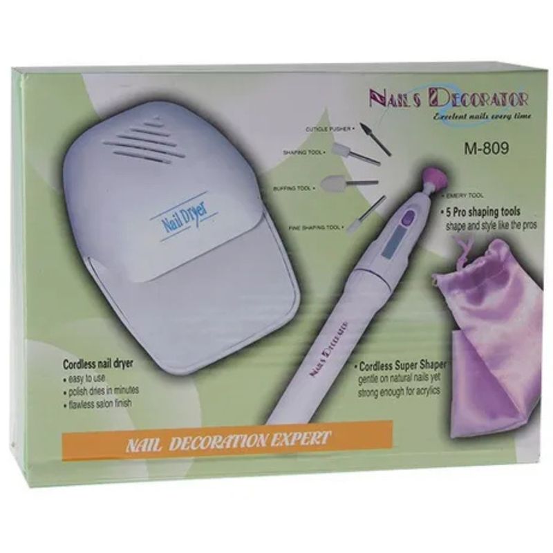 GENERICO - Set Mini Dremel + Lampara Para Manicure