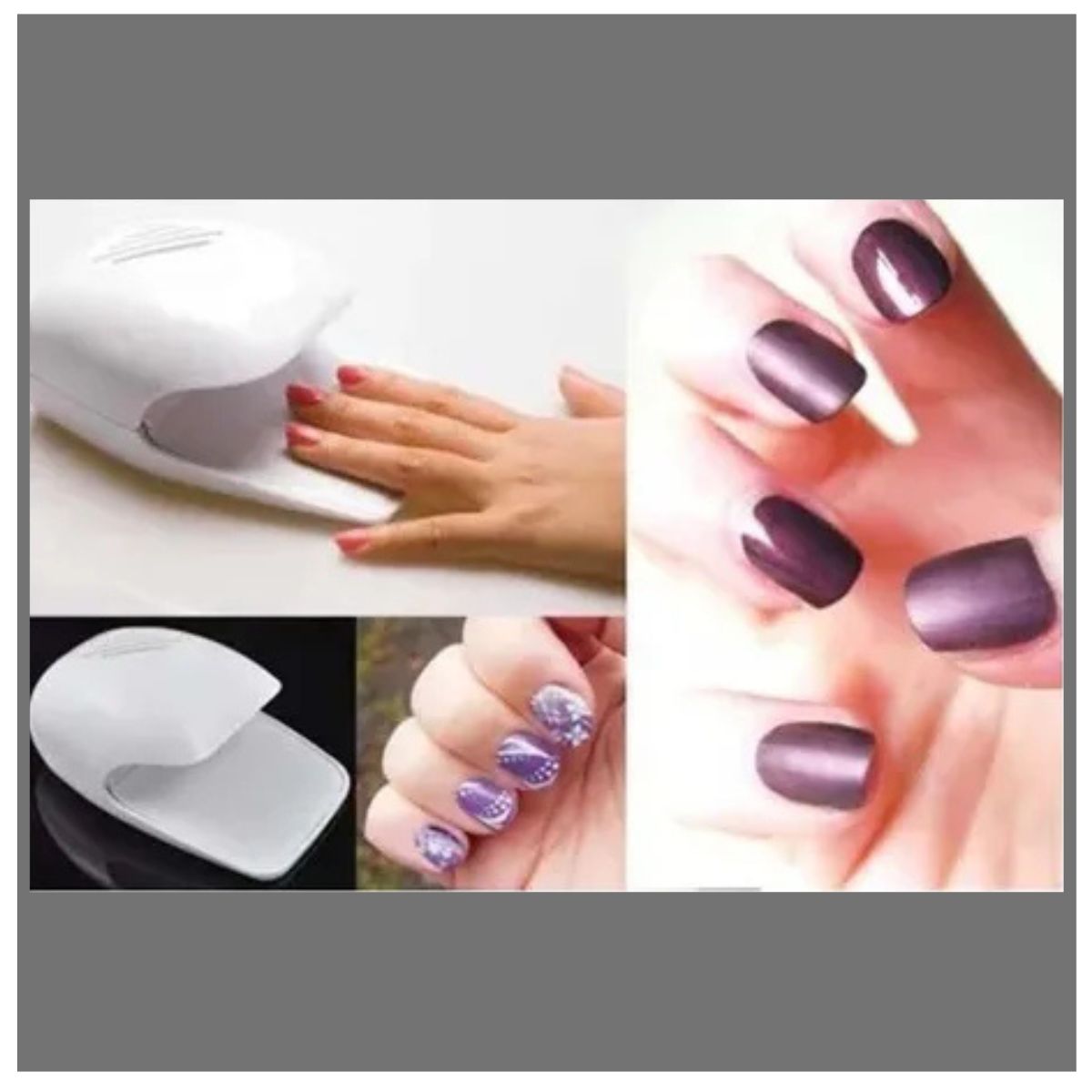 GENERICO - Set Mini Dremel + Lampara Para Manicure