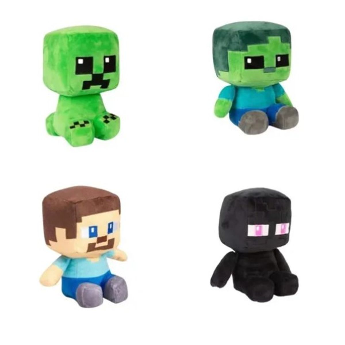 MINECRAFT - kit de 4 pelcuhes de minecraft full colección
