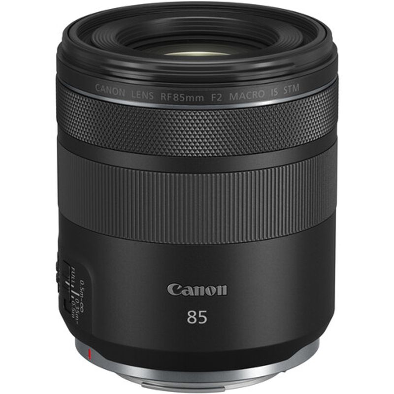 CANON - Canon RF 85mm f/2 Macro IS STM Lente - Negro