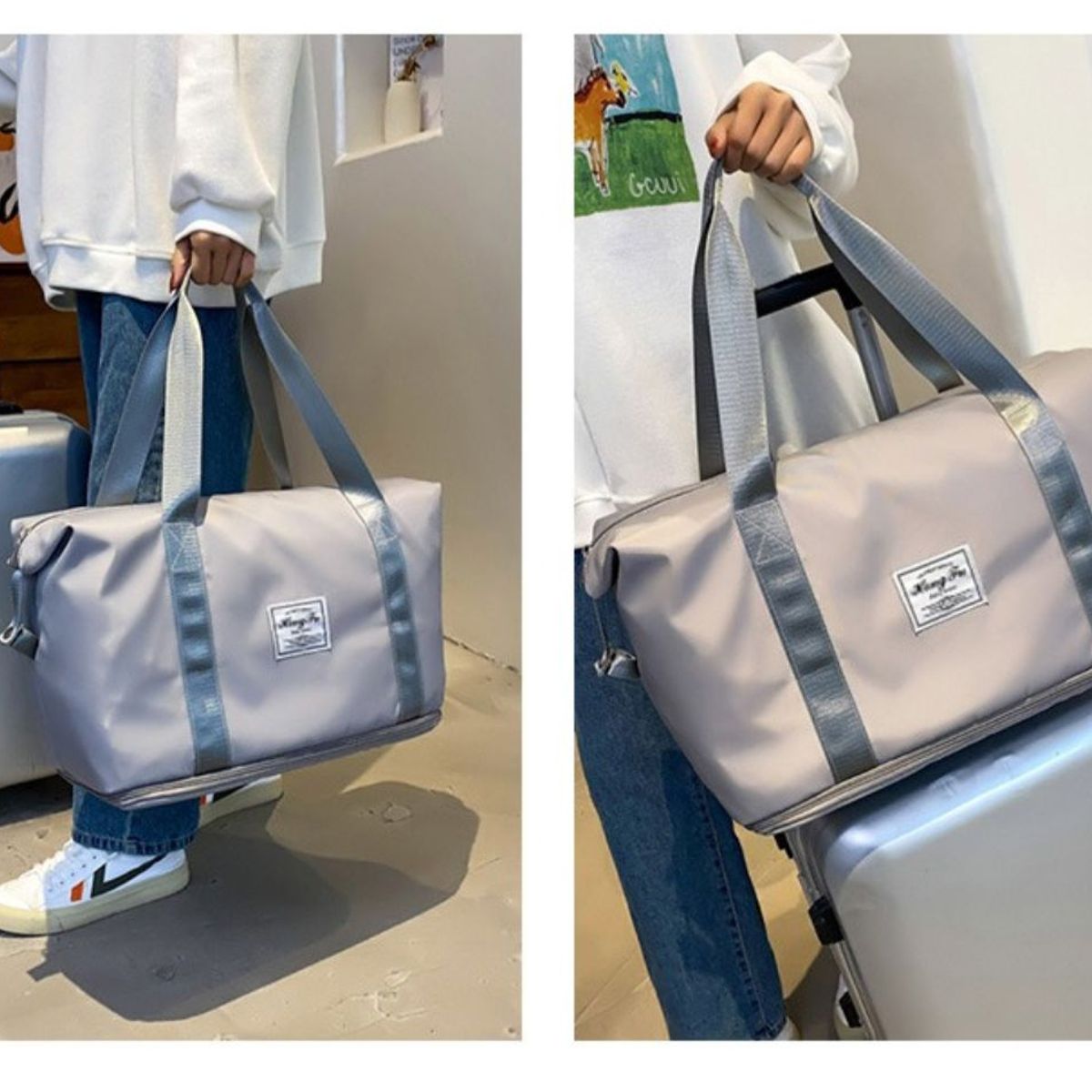 GENERICO - Bolso De Mano Para Viajes Bolso Deportivo Impermeable Mujer