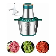VERCI - Picadora Moledora Eléctrica Carnes Verduras Fruta 2l Verde