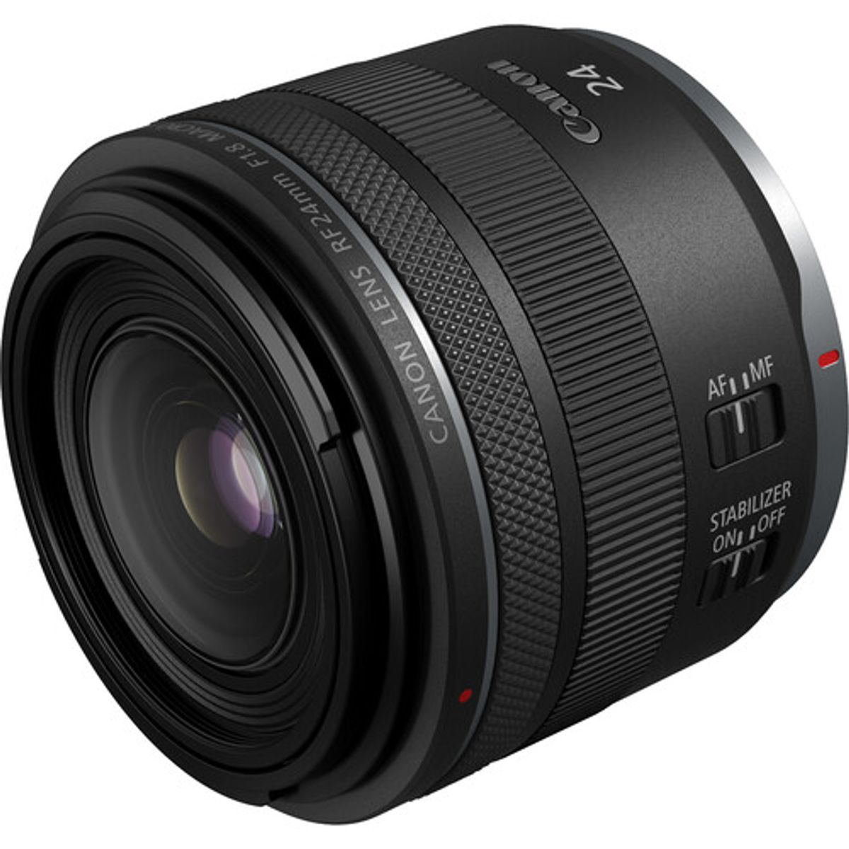 CANON - Canon RF 24mm f18 Macro IS STM Lente - Negro