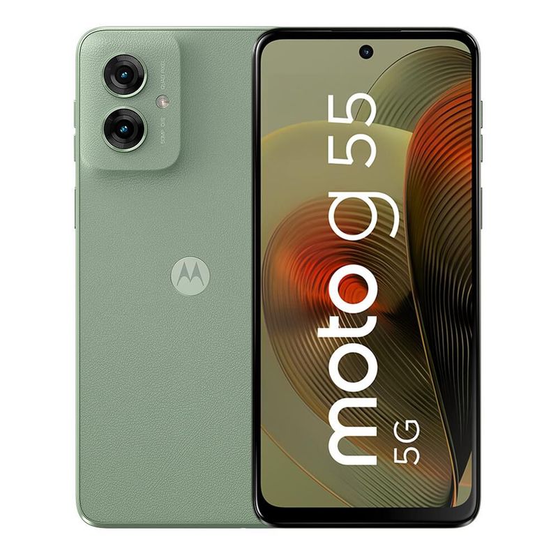 MOTOROLA - Smartphone Moto G55 5G 256GB 65 Verde Liberado.