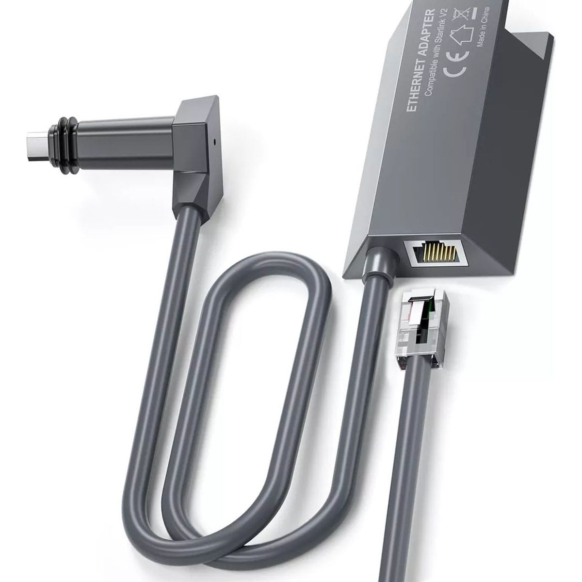 U BUY - Adaptador Starlink Internet Cable Ethernet Utp