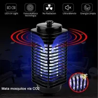 Lampara Led Luz Uv Mata Insectos Mosquitos Premium
