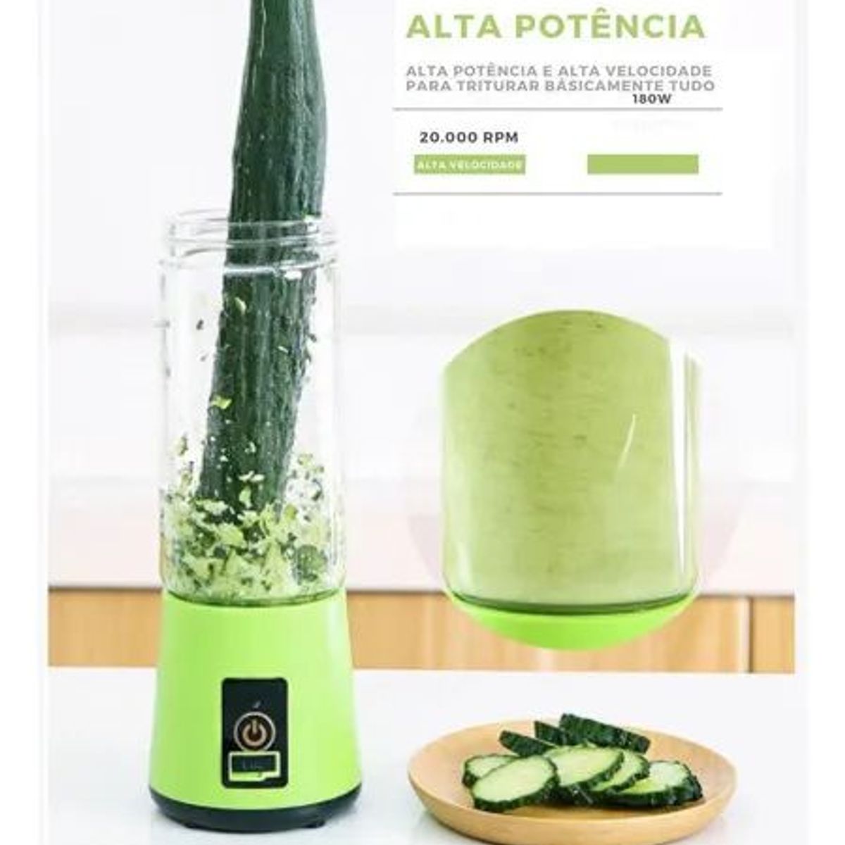 MOVI - Mini Licuadora Multifuncional Para Fruta