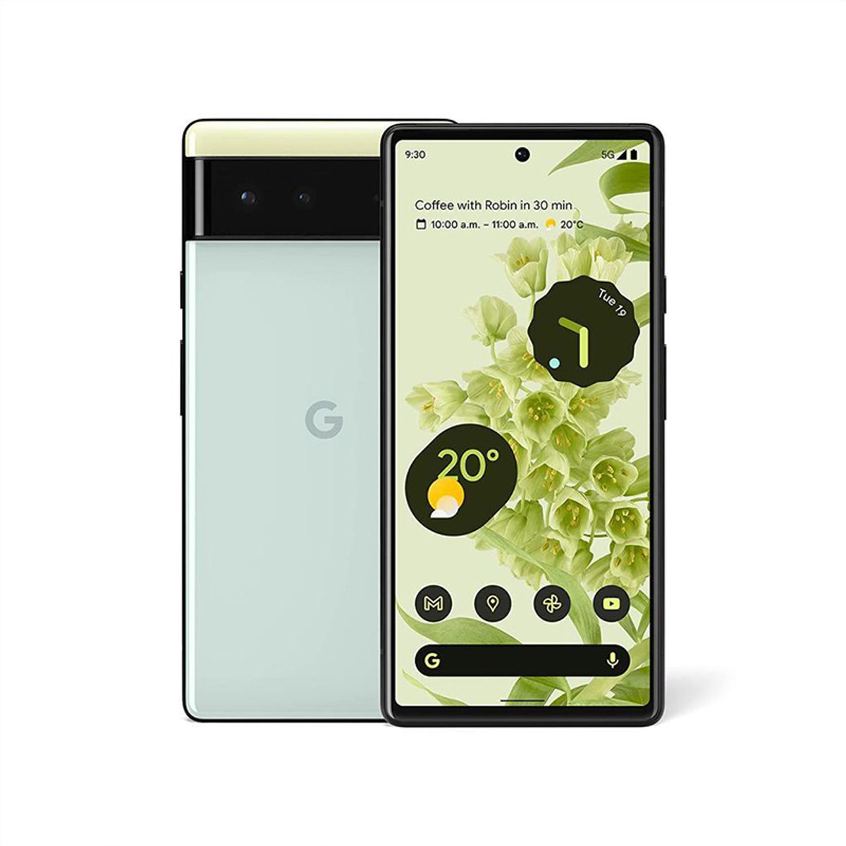 GOOGLE - Google Pixel 6 128GB Verde Reacondicionado