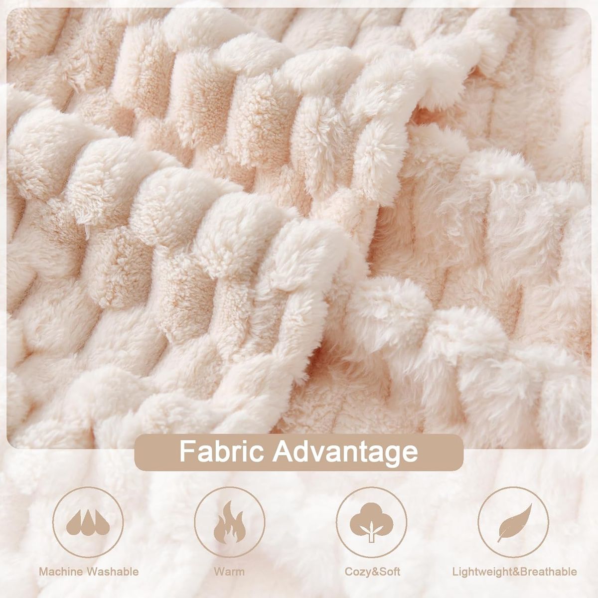 GENERICO - 100x150cm Frazadas Cobija De Franelapara Cama Y Sofá Cálido