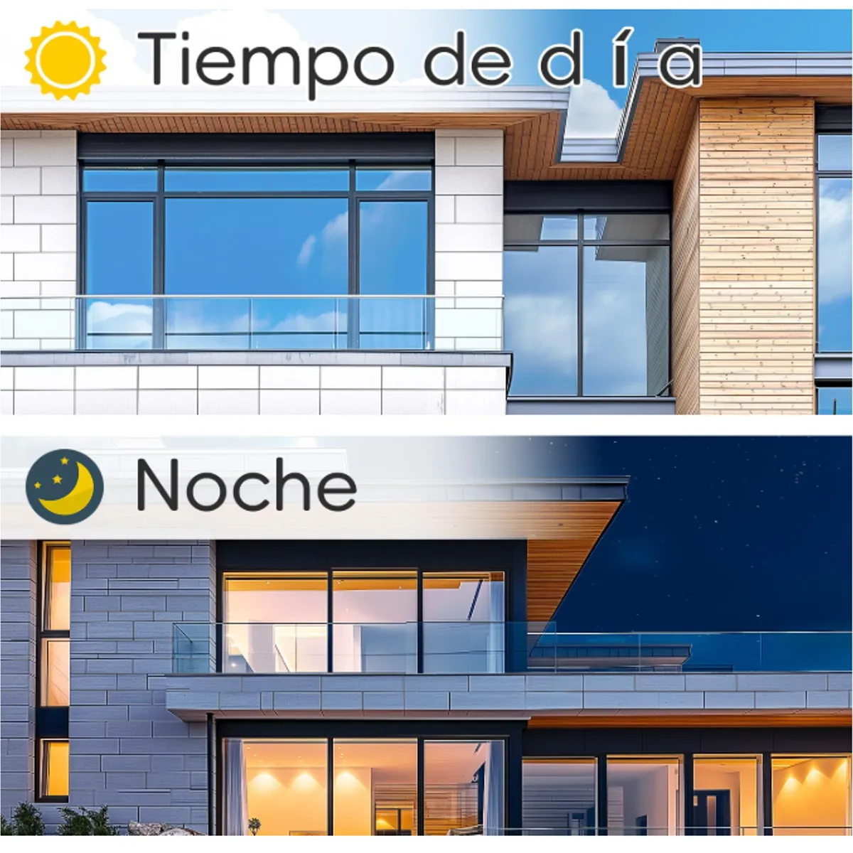 KUANGYE - Film Espejeado Exterior Para Ventana Anti Sol 50×150cm