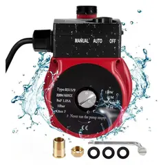 COZYNOOK - Bomba Agua Presurizadora Para Calefón Silenciosa