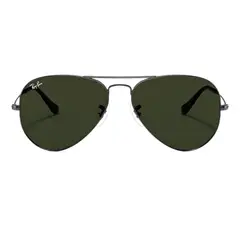 RAY BAN - Lentes de Sol RB3025 Aviator Plateado Mate Verde