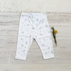 WAWABABY - Pantalón Conejo Wawa Celeste Algodón Pima