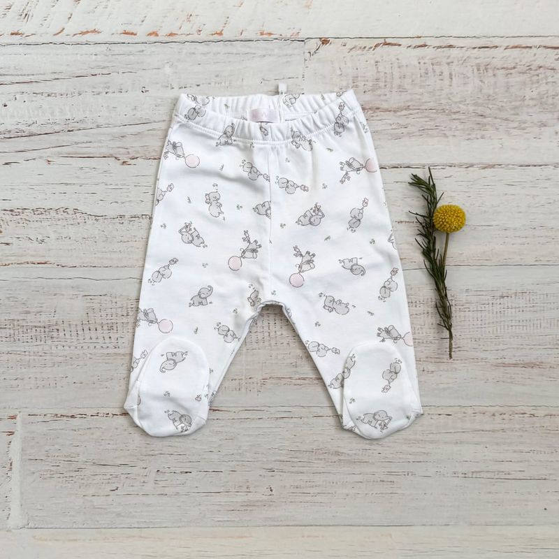 WAWABABY - Pantalón Elefante Wawa Rosado Algodón Pima