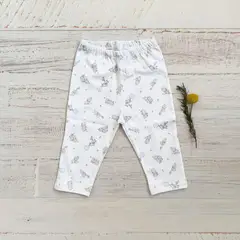 WAWABABY - Pantalón Elefante Wawa Celeste Algodón Pima