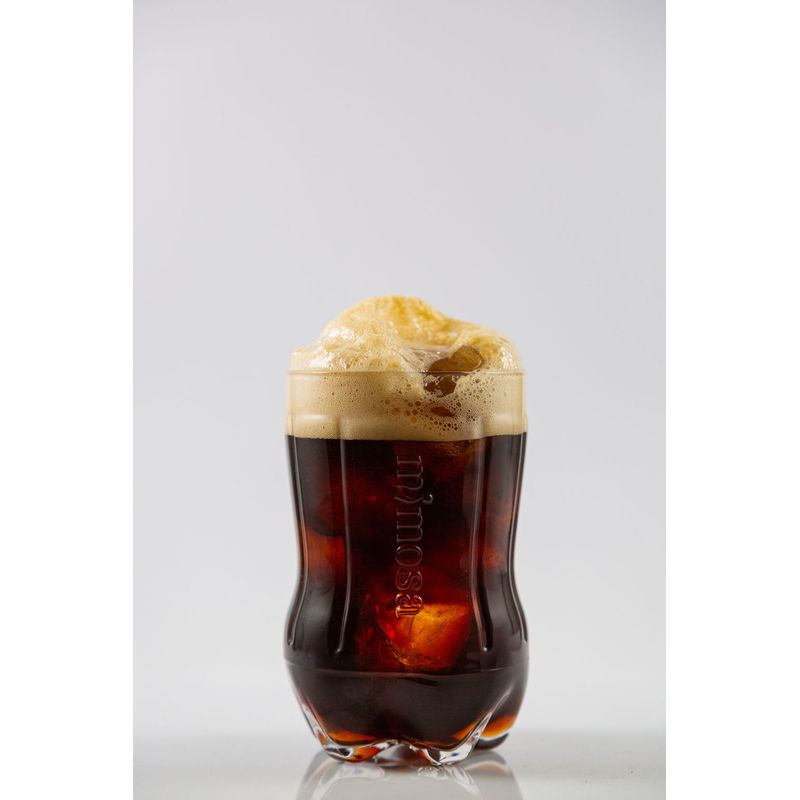 GENERICO - Vaso Fernet Botella Cortada - 800mL - Pack 2 unidades - Modelo Copetón - Mimosa