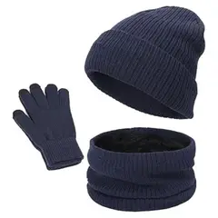EKOL TACTICA MILITAR - Set Invierno Gorro Polar Cuello Polar Y Guante De Lana_.