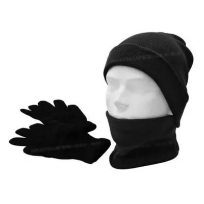 Imagen 2 del producto Set Invierno Gorro Polar Cuello Polar Y Guante De Lana_.