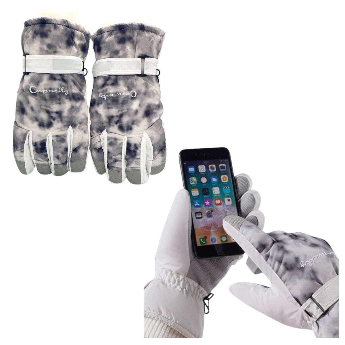 EKOL TACTICA MILITAR - Guantes De Invierno Esquí Montañismo Para La Nieve