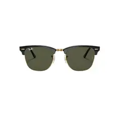 RAY BAN - Lentes de Sol RB3016 Clubmaster Negro Verde.