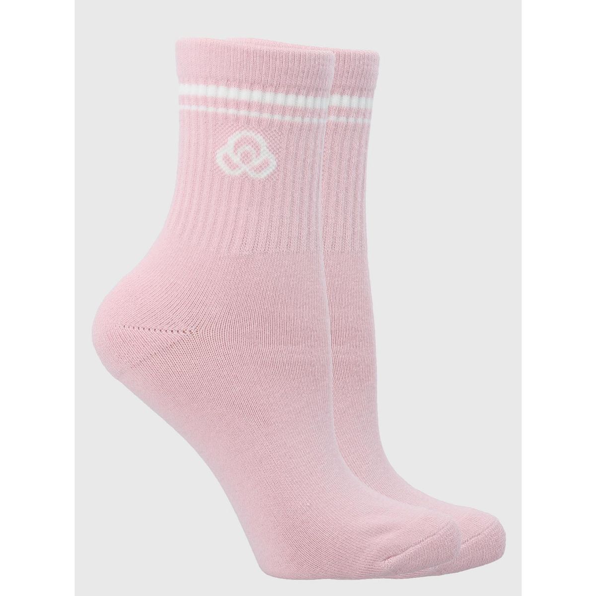 BSOUL - Pack 2 Calcetines Mujer Quarter Rosado BSOUL