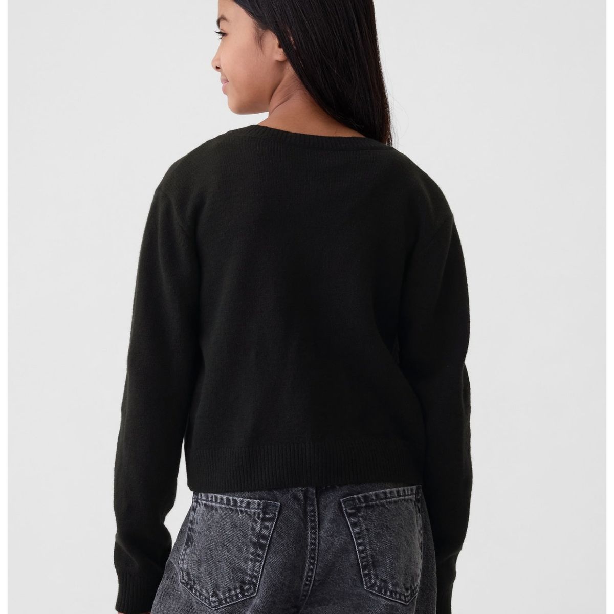 GAP - Sweater Cárdigan Niña Cropped Multicolor GAP