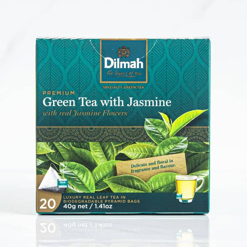 DILMAH - 20 Bolsitas Te Verde Jazmin Inspiration Dilmah