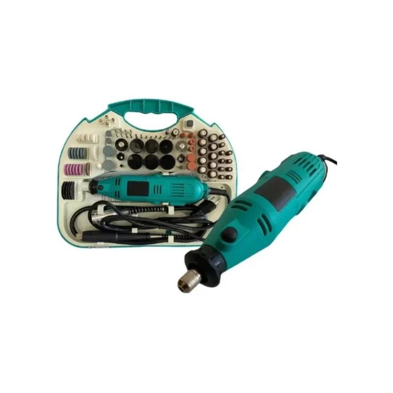 GENERICO - Kit Mini Taladro Dremel Torno Mototool Accesorios Multiuso CH