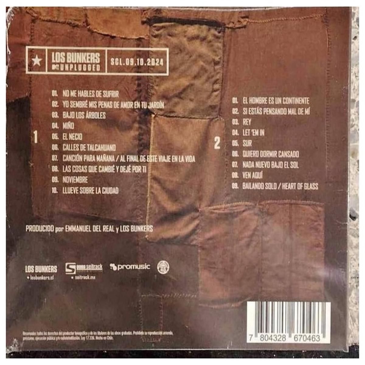 HITWAY MUSIC - LOS BUNKERS - MTV UNPLUGGED 2CD - CD