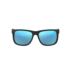 RAY BAN - Lentes de Sol RB4165 Justin Negro Azul Flash