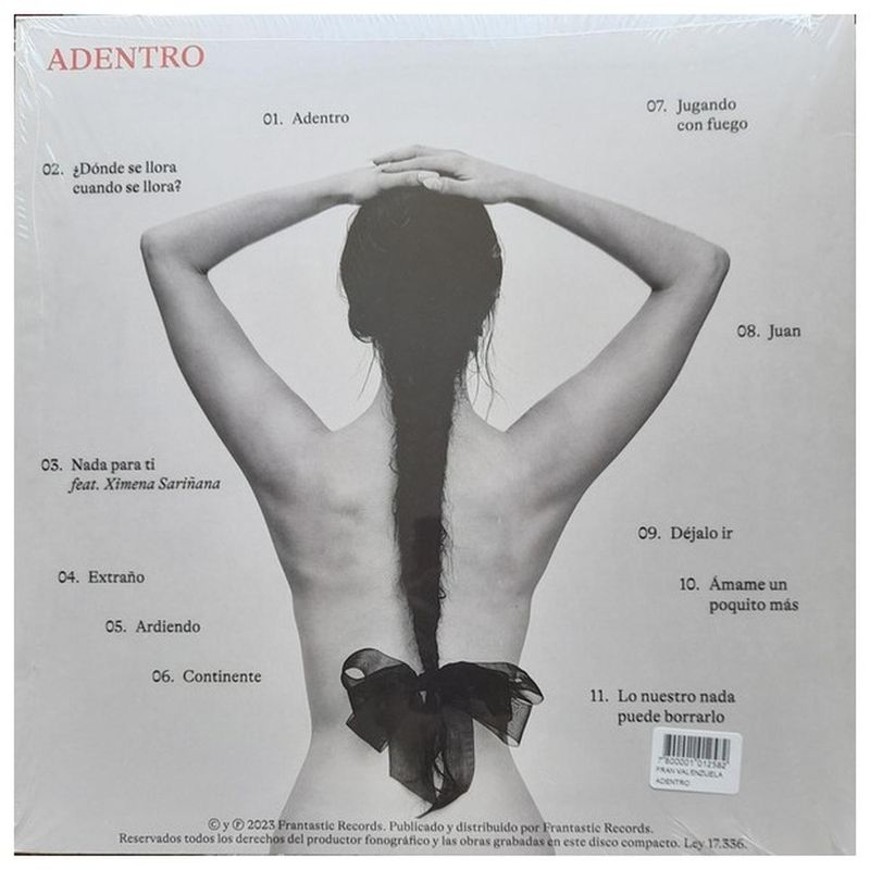 HITWAY MUSIC - FRANCISCA VALENZUELA - ADENTRO DELUXE EDITION - VINILO