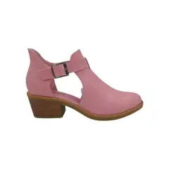 HERIEL - Zapato Rosa Charol Mujer.