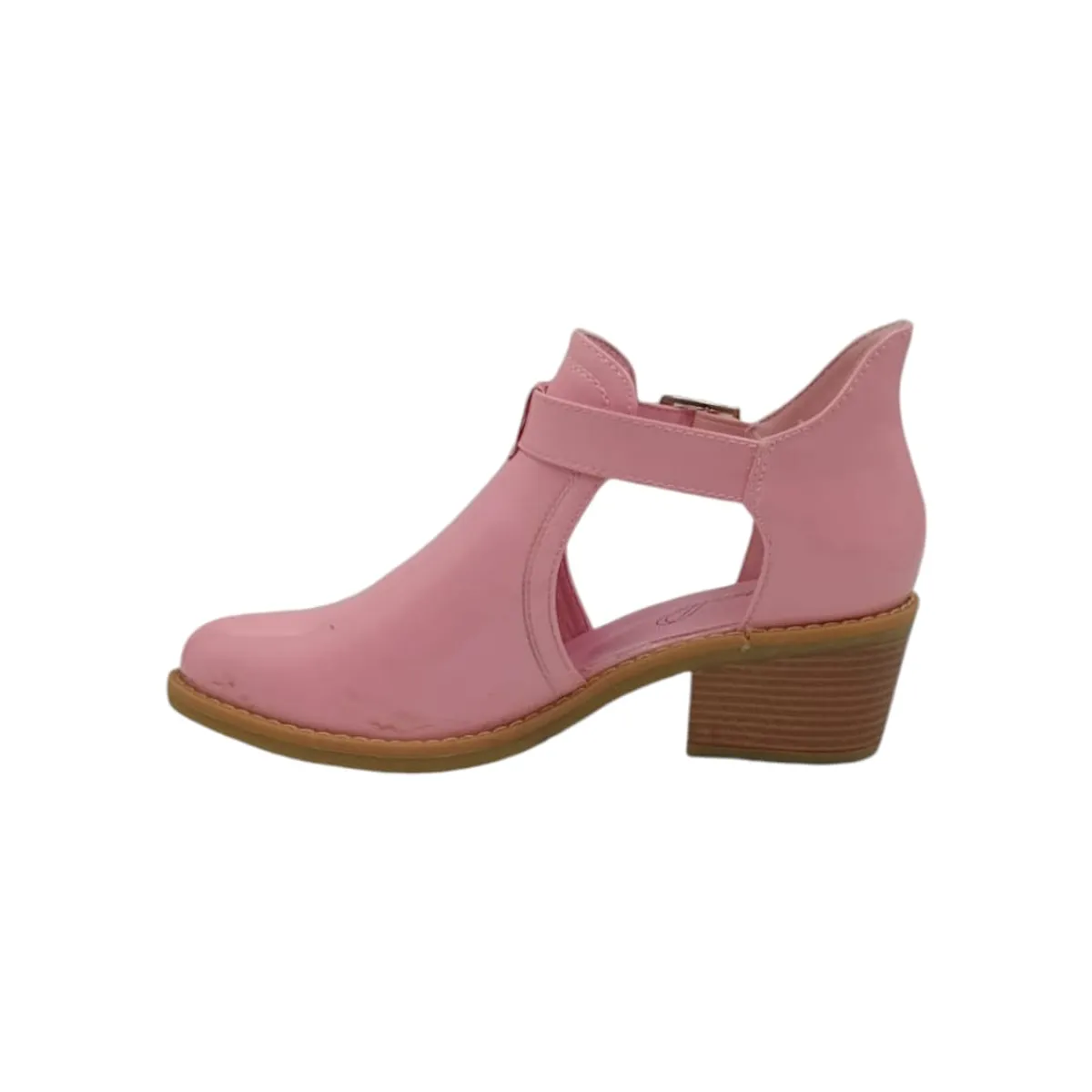 HERIEL - Zapato Rosa Charol Mujer