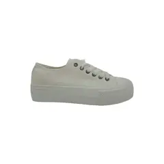 HERIEL - Zapatilla Blanca Plataforma