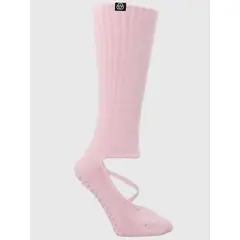 BSOUL - Calcetin Mujer Strap Grip Long Rosado