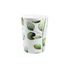 DECO EXPRESS - Papelero Sun Blanco hojas 6LT