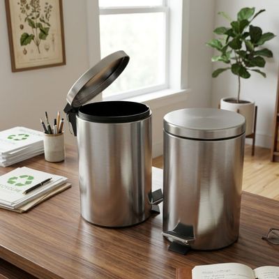 Imagen 2 del producto Papelero 5 LT Aluminio