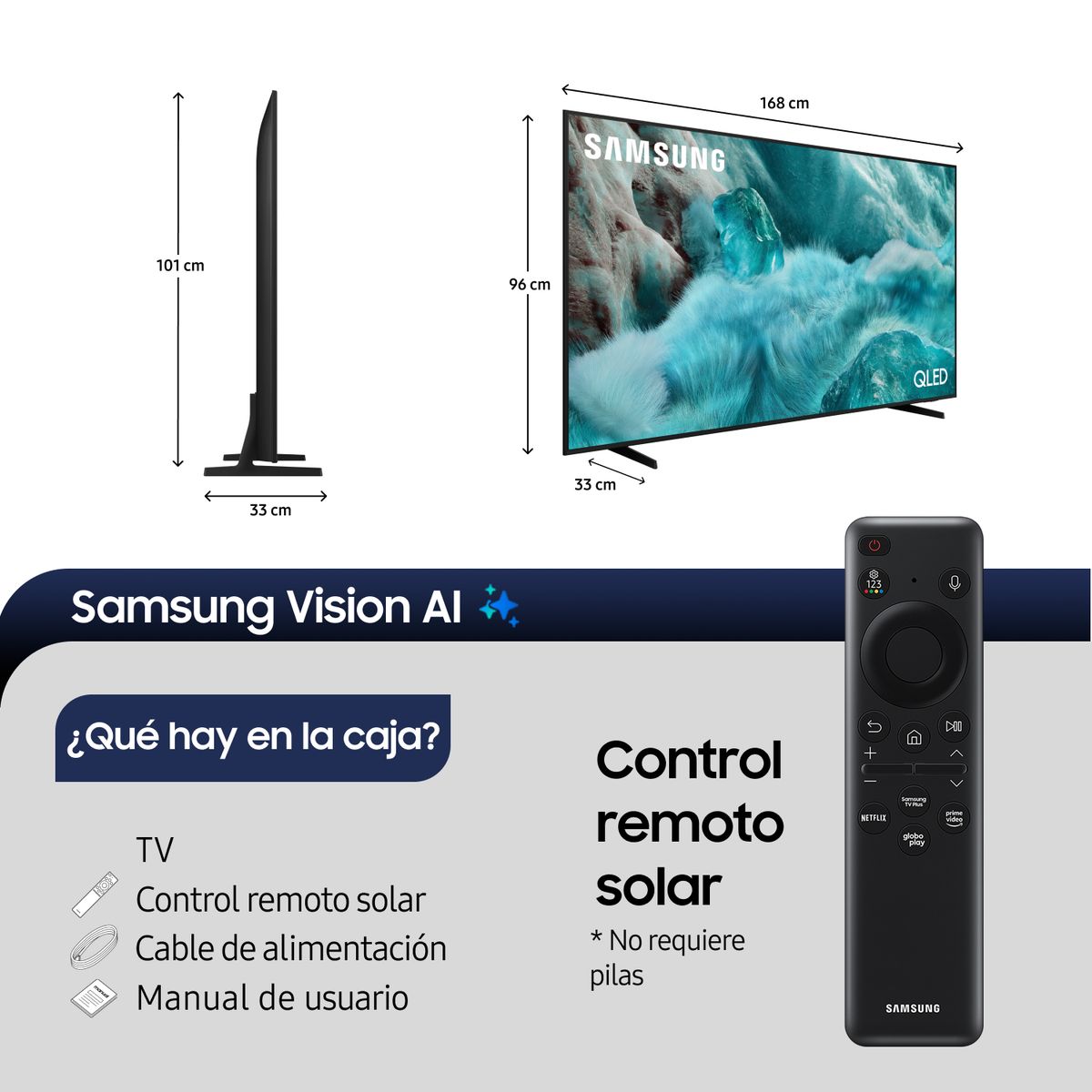 SAMSUNG - 75 QLED Q7FA 4K Vision AI Smart TV 2025