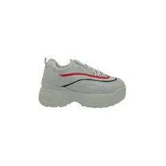 HERIEL - Zapatilla Blanca Plataforma Mujer