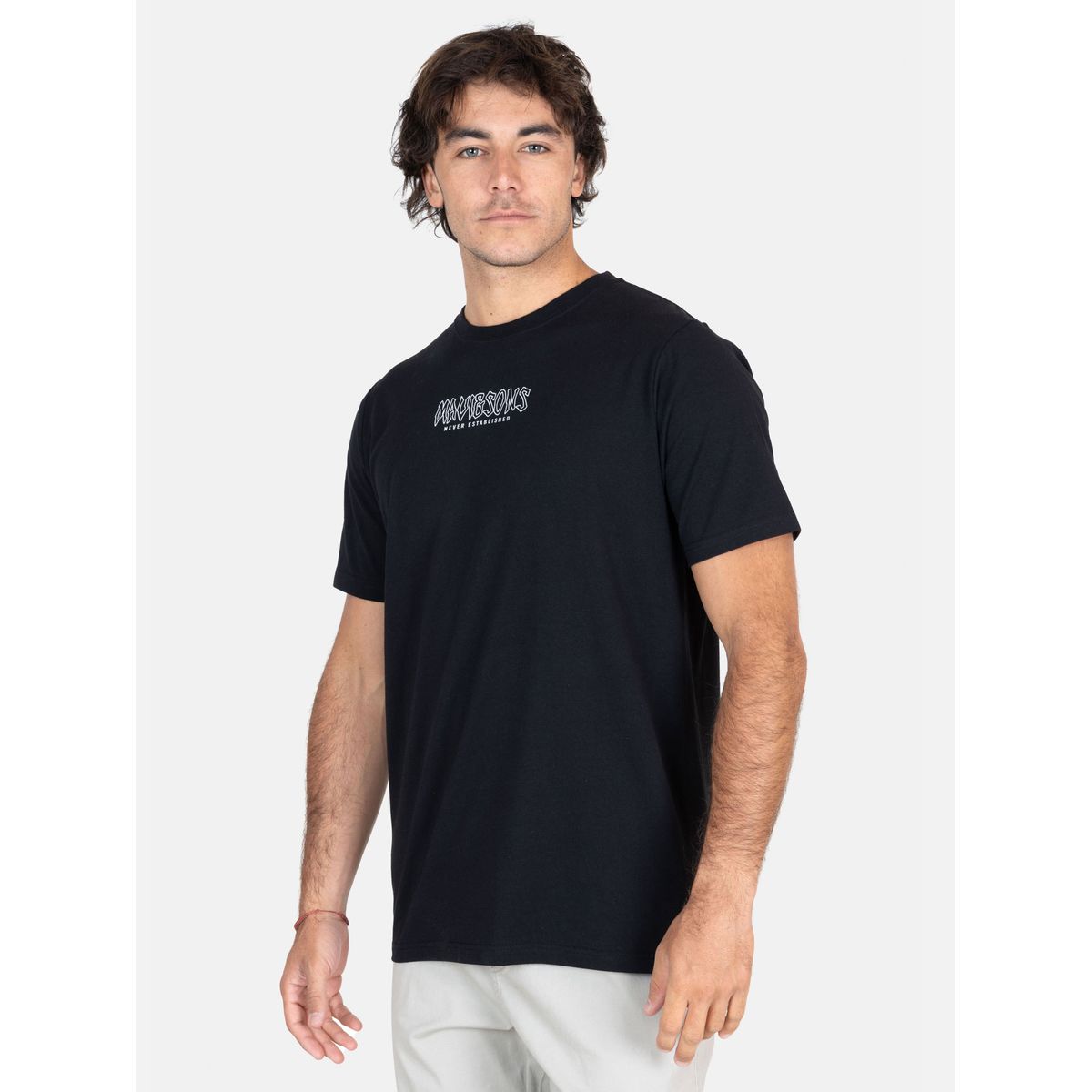 MAUI AND SONS - Polera MC Paniolo Negro Hombre Maui And Sons - Negro