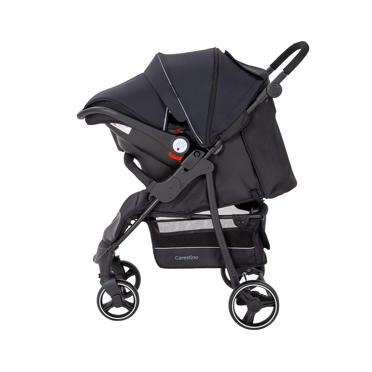 CARESTINO - Coche City Travel V3 Negro